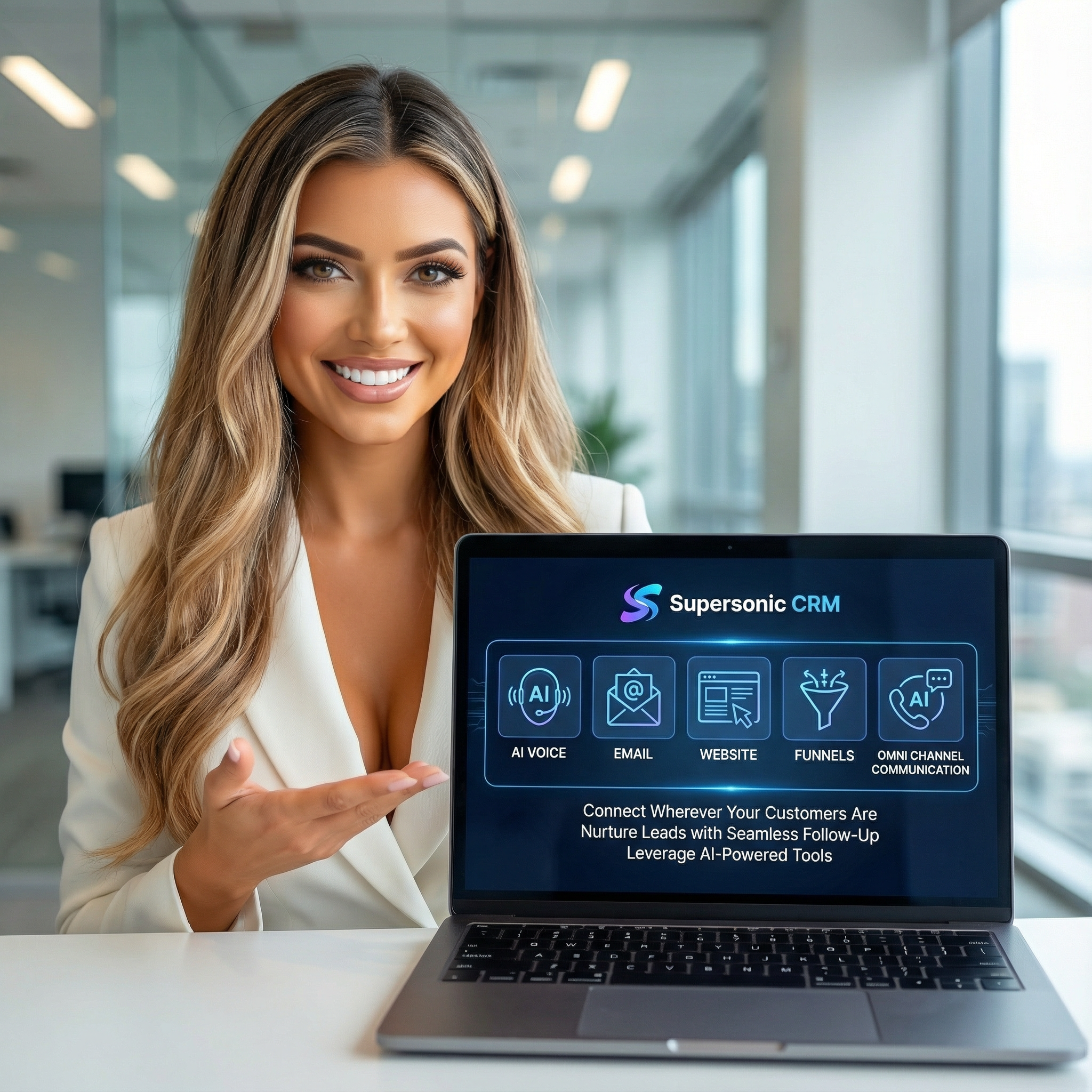 Happy customers video wall