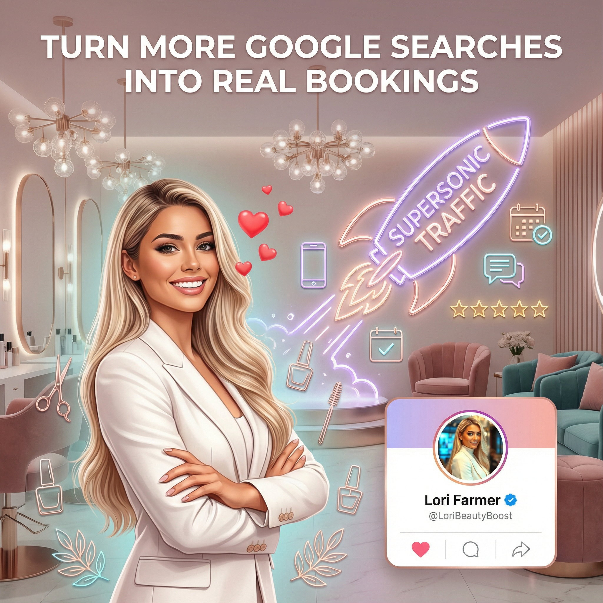 Wall of Love testimonials collage