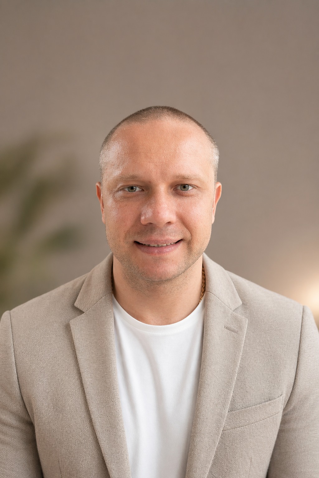 Example portrait used as the identity reference for the AI baseball fan cam trend workflow